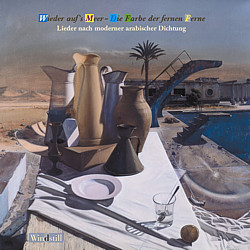 Cover von 'Windstill - Wieder aufs Meer': Stilleben mit Wüste und Pool im Hintergrund